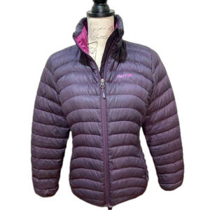 Marmot Women’s Aruna Down Jacket Purple‎ sz Small